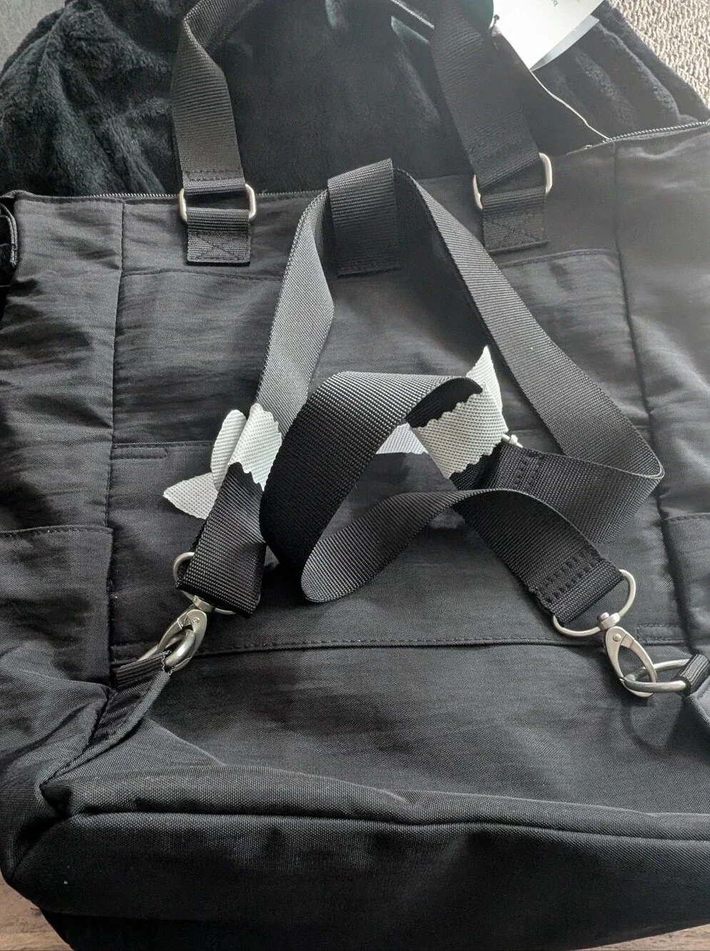 Baggallini Black Organizer Backpack